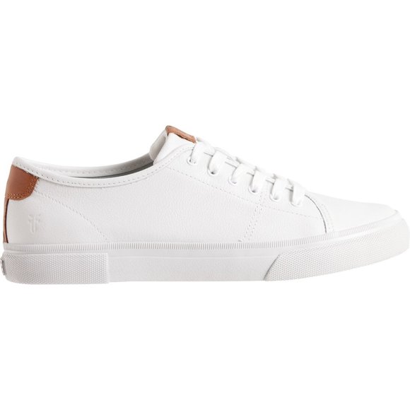 new  FRYE White GENUINE Leather Gia Sneakers 593S0 - Picture 3 of 8